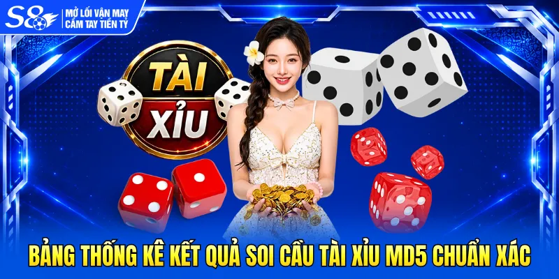 Bảng thống kê kết quả soi cầu tài xỉu MD5 chuẩn xác
