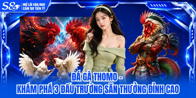 Đá Gà Thomo - Khám Phá 3 Đấu Trường Săn Thưởng Đỉnh Cao