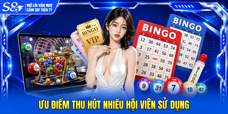 Ưu điểm thu hút nhiều hội viên sử dụng